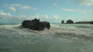 AAV return to water operations B-Roll