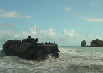 AAV return to water operations B-Roll