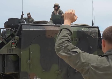 AAV return to water operations  B-Roll