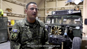 Kosovar Soldiers Among the First to Ever Deploy to Middle East with U.S. Army National Guard