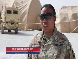 'Desert Medics' conduct Operation Eagle's Landing