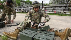 512th Security Forces Squadron Heavy Weapons Training B-Roll