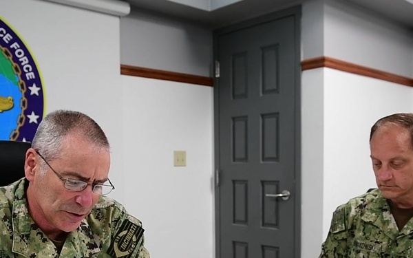 VADM Kitchener and RDML Nowakowski Media Teleconference