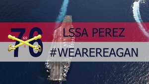 USS Ronald Reagan (CVN 76) Sailor Spotlight: LSSA Perez
