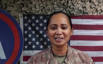 Lt. Col. May De Gala-Losee's Father's Day Shoutout from Kuwait