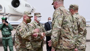 General Christopher G. Cavoli visits African Lion 21