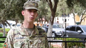 Interview About General Christopher G. Cavoli visiting AfricanLion 21