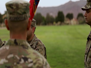 Reception Company Change of Command