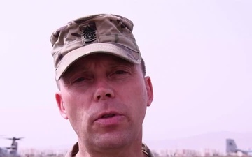 Command Sgt. Maj. Charles Gregory Sends a Birthday Message to his Troops