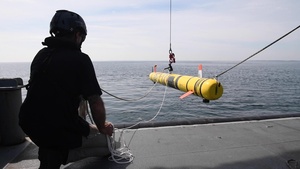 B-Roll aboard FGS Helmsand - NIWC Pacific