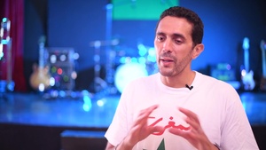 Interview with Saad Abid during a musical/cultural exchange at Exercise African Lion 2021