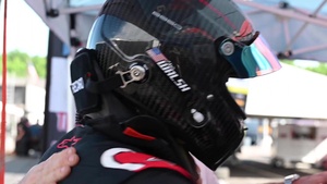 Special Warfare major makes pro racing debut