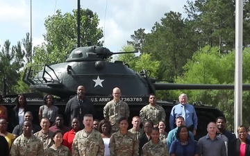 MG Brad Dreyer and The U.S. Army Central G8 Team Birthday Shoutout