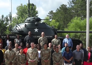 MG Brad Dreyer and The U.S. Army Central G8 Team Birthday Shoutout