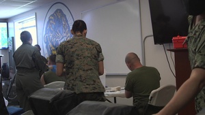 Marine Harrier squadron receives COVID vaccine, increases readiness