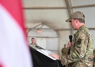 776th EABS welcomes new commander at Chabelley Airfield