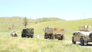 XCTC 21-05 Camp Guernsey, FTX Convoy Security Lanes, 995 Support Maintenance Company Company, 130th Field Artillery Brigade