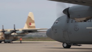 African Lion 2021 - C130J B-Roll