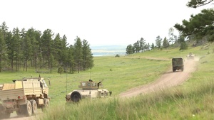 XCTC 21-05 Camp Guernsey, FTX Convoy Security Lanes, 995 Support Maintenance Company Company, 130th Field Artillery Brigade