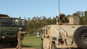 XCTC 21-05 Camp Guernsey, FTX Convoy Security Lanes, 995 Support Maintenance Company Company, 130th Field Artillery Brigade