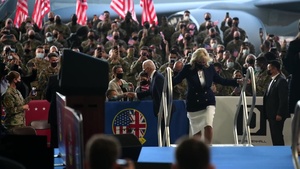 President Biden Visits RAF Mildenhall - BRoll Package