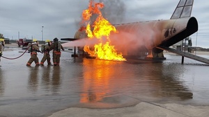 Extinguishing Aircraft Fires
