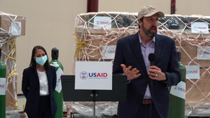 The United States government, through the USAID, donated medical supplies to assist the country of India in its ongoing fight against COVID-19.
