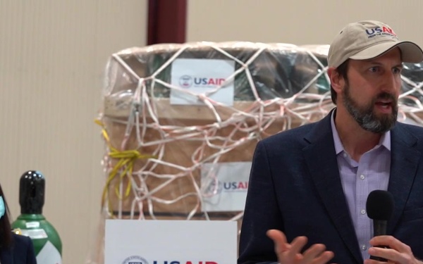 The United States government, through the USAID, donated medical supplies to assist the country of India in its ongoing fight against COVID-19.