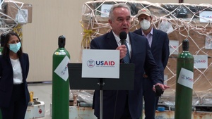 The United States government, through the USAID, donated medical supplies to assist the country of India in its ongoing fight against COVID-19.