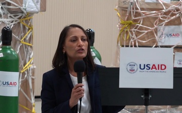 The United States government, through the USAID, donated medical supplies to assist the country of India in its ongoing fight against COVID-19.