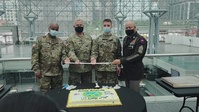 Joint Task Force Javits, NYC Celebrates US Army 246th Birthday
