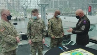 Joint Task Force Javits, NYC Celebrates US Army 246th Birthday