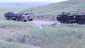 XCTC 21-05 Camp Guernsey, M142 High Mobility Artillery Rocket System, HIMARS, FTX Lane, 130th Field Artillery Brigade.