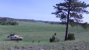 XCTC 21-05 Camp Guernsey, M109 Howitzer Lanes, 130th Field Artillery Brigade