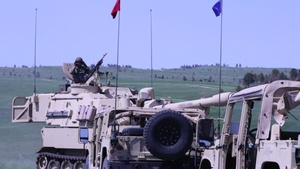 XCTC 21-05 Camp Guernsey, M109 Howitzer Lanes, 130th Field Artillery Brigade