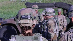 XCTC 21-05 Camp Guernsey, M109 Howitzer Lanes, 130th Field Artillery Brigade