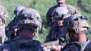 XCTC 21-05 Camp Guernsey, M109 Howitzer Lanes, 130th Field Artillery Brigade