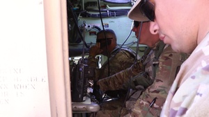 XCTC 21-05 Camp Guernsey, M109 Howitzer Lanes, 130th Field Artillery Brigade