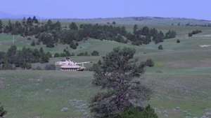 XCTC 21-05 Camp Guernsey, M109 Howitzer Lanes, 130th Field Artillery Brigade