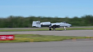 Red Flag-Alaska 21: F-16 Fighting Falcon and A10 Thunderbolt II Takeoffs