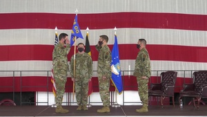 424th Air Base Squadron Change of Command