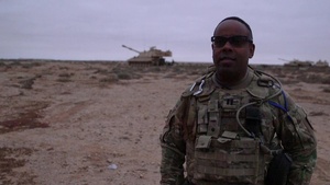 African Lion 2021 - Artillery Night Fire