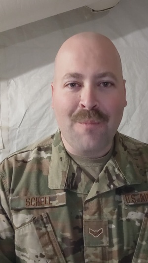 Father's Day shoutout- A1C Brandon Schell