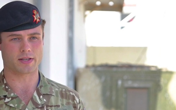 African Lion 2021- Lt. James Digby Interview