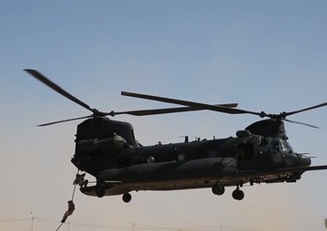 African Lion 2021 - 160th SOAR, 19th SFG and Moroccan Forces Fast Rope