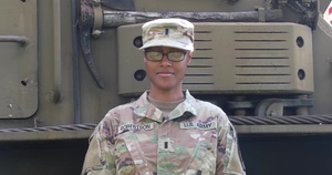 1st Lt. Shanithia Robertson Father's Day shoutout