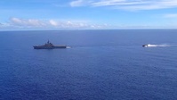 America Amphibious Ready Group conducts bilateral operations with JS Shimokita