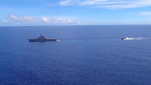 America Amphibious Ready Group conducts bilateral operations with JS Shimokita
