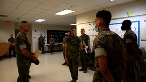 MCIEAST CG conducts DWX tour on MCB Camp Lejeune