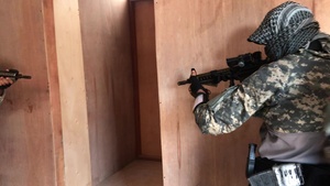 Close Quarters Clearing Training with Partner Nations at Tradewinds 2021
